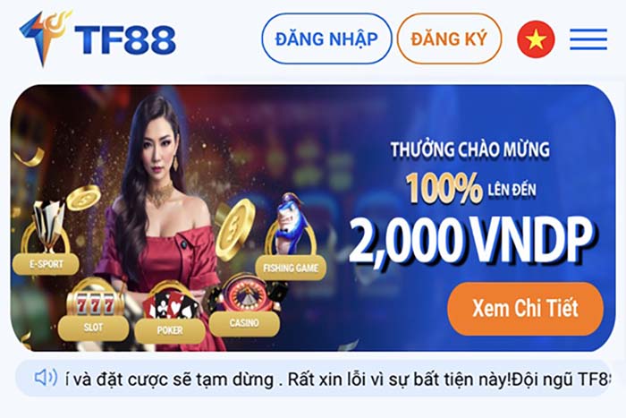 TF88 tặng 50k